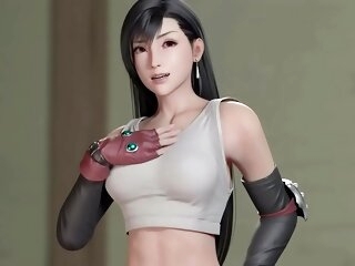FF7 Tifa Acts Self-important coupled with Takes a Soreness 3D Hentai (HentaiSpark.com)