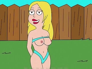 Francine Smith Sunbathing Nude. American Daddy