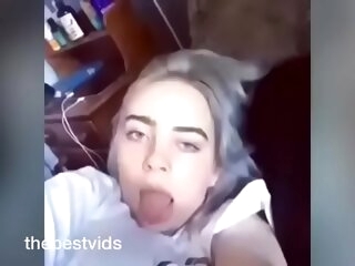 FAP Compilation be beneficial to Billie Eilish Talking About Say no to Favorite Thing: COCK!!!